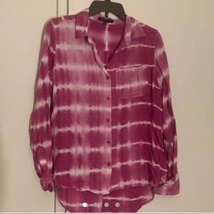 Pink tie dye top